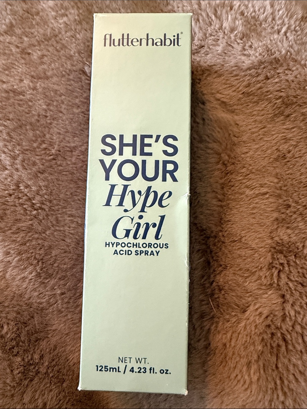 NWT flutterhabit She's Your Hype Girl Hypochlorous Acid Spray